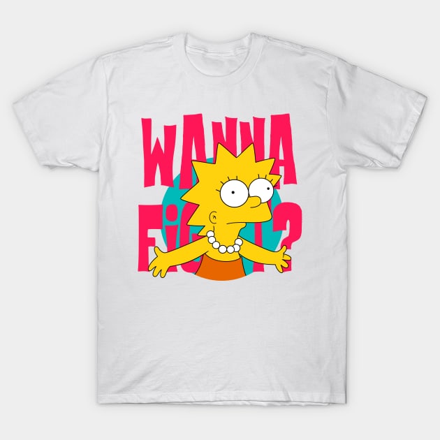 Wanna Fight? T-Shirt by Hounds_of_Tindalos